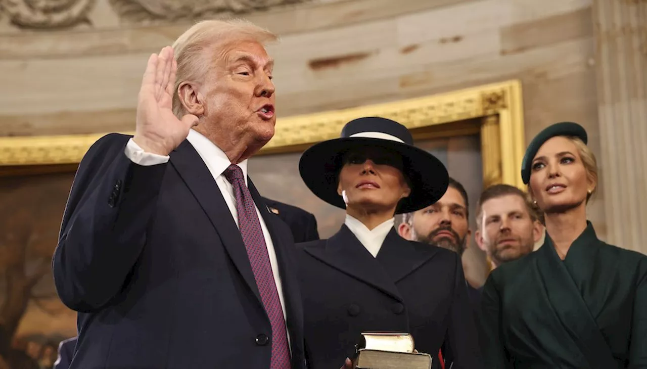 Trump Skips Bible During Second Inauguration Oath