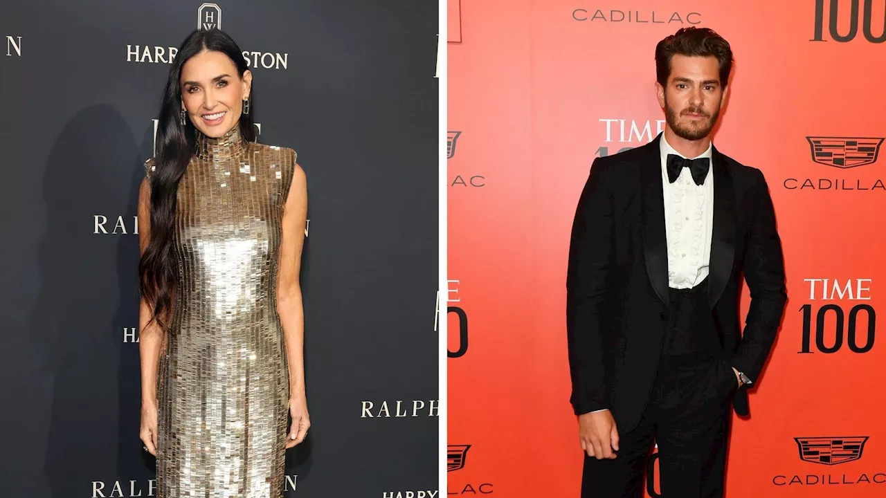 Knistert es etwa zwischen Demi Moore und Andrew Garfield?