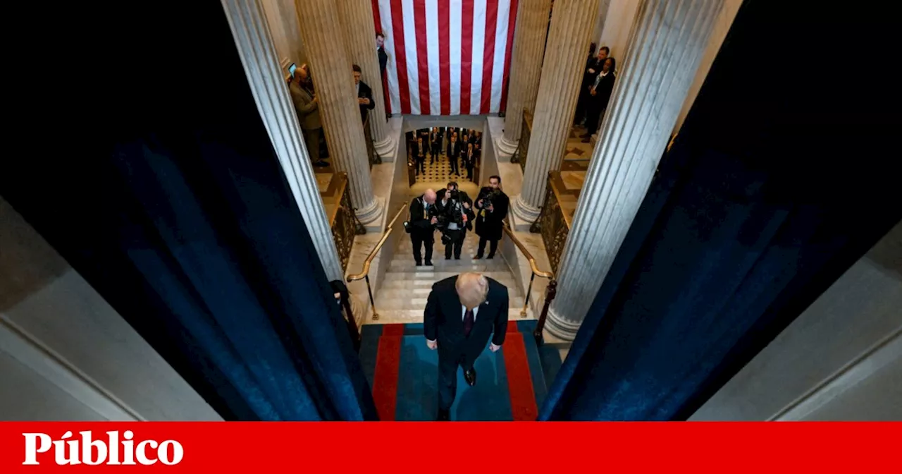 Trump perdoa atacantes do Capitólio e retira EUA da OMS e do Acordo de Paris