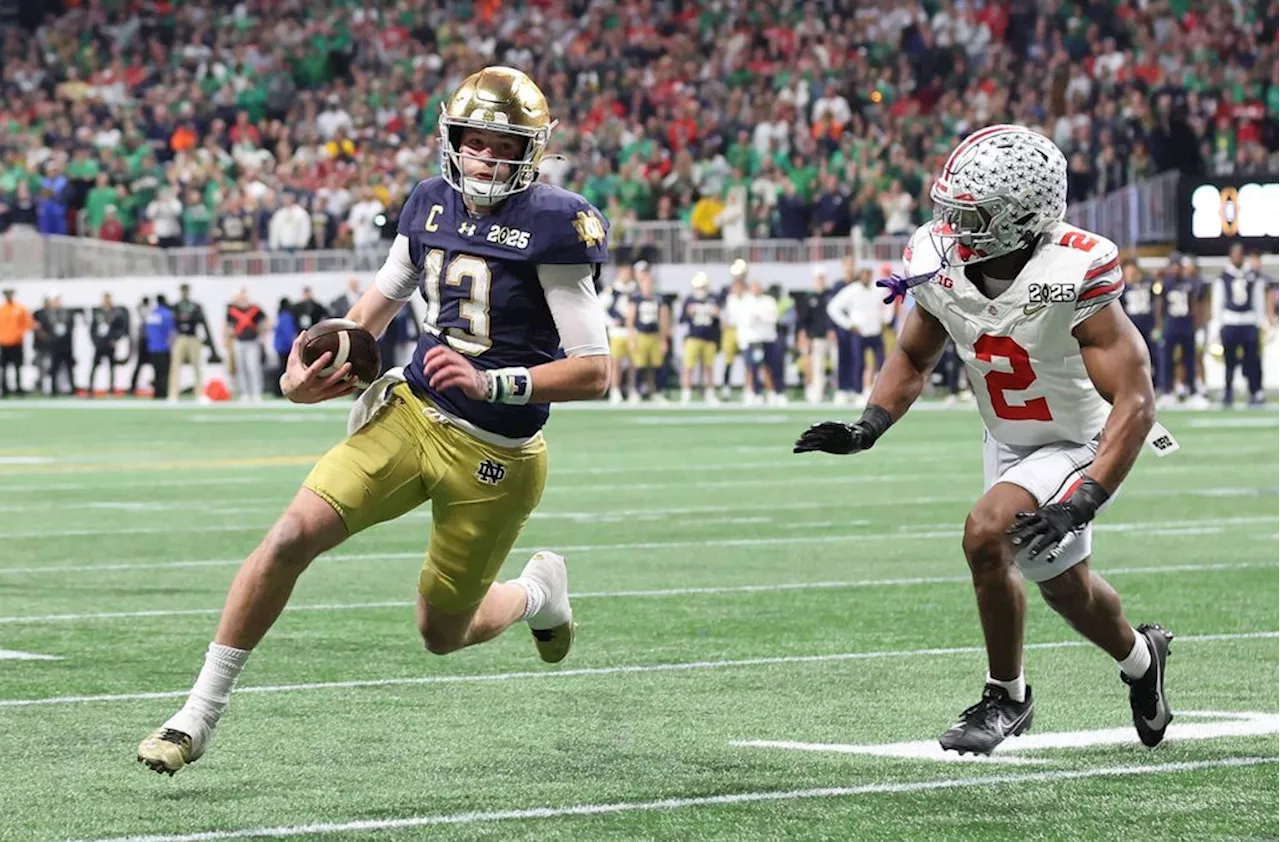 College Football National Championship: Die zukünftigen NFL-Stars von Ohio State und Notre Dame