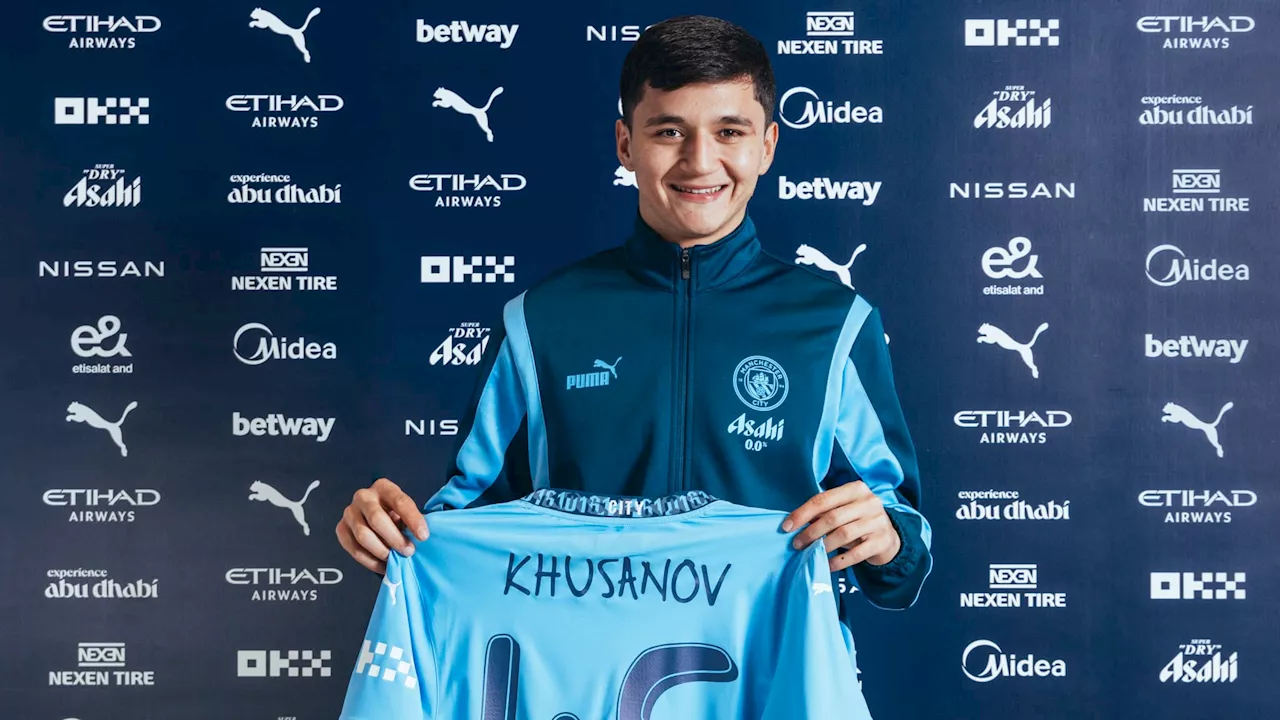 Mercato: Lens officialise la vente record de Khusanov à Manchester City