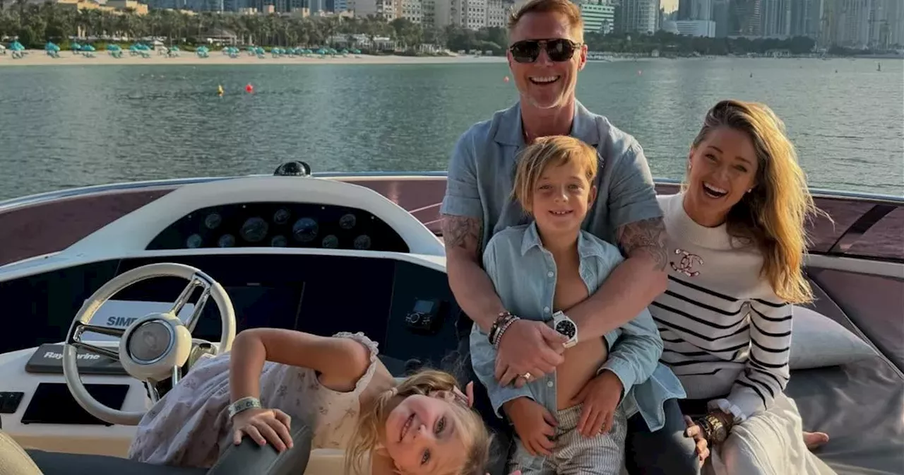 Ronan and Storm Keating enjoy lavish family holiday in Dubai with kids Cooper and Coco