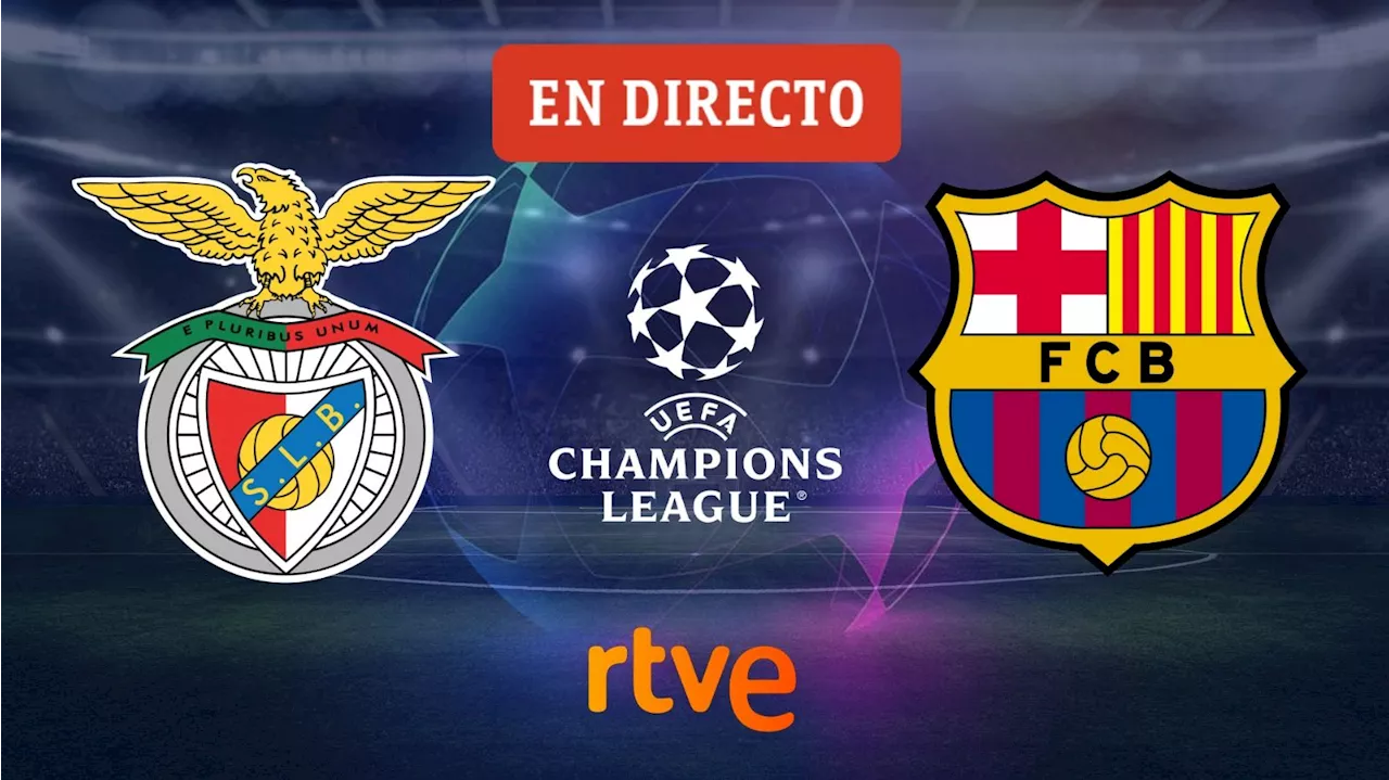 Barcelona, en directo el partido de Champions League