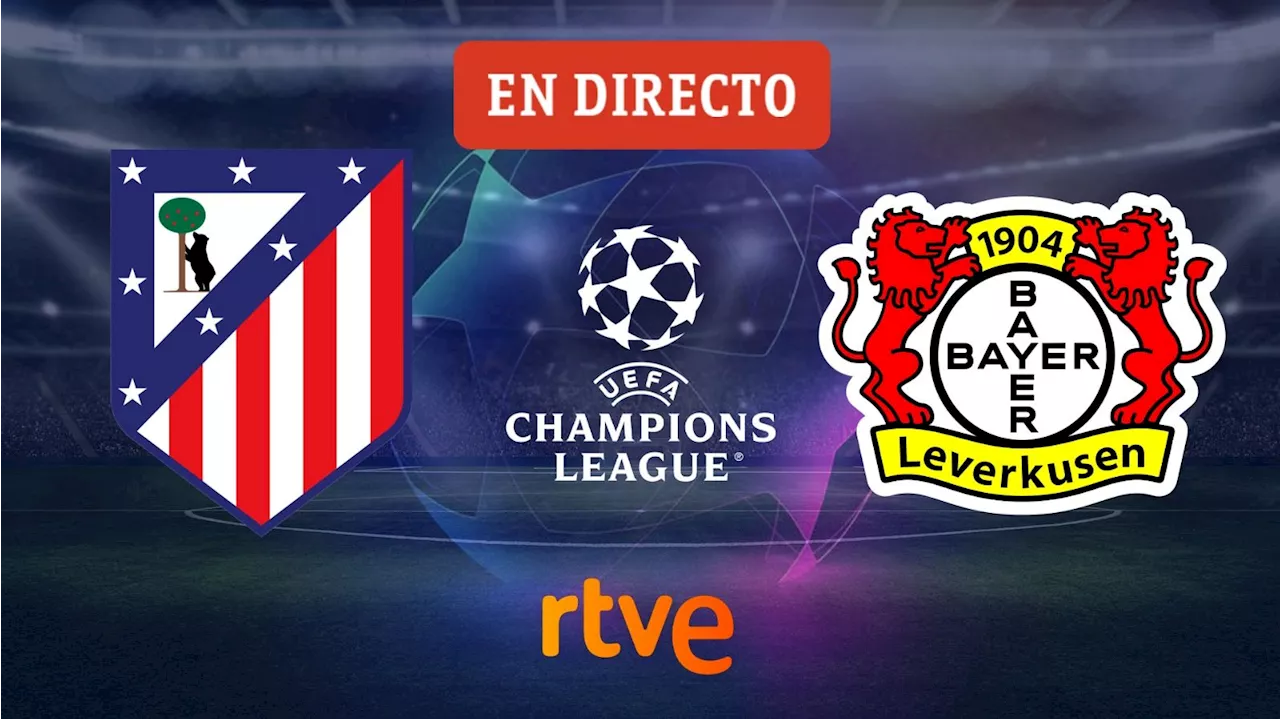 Bayer Leverkusen, en directo el partido de Champions League