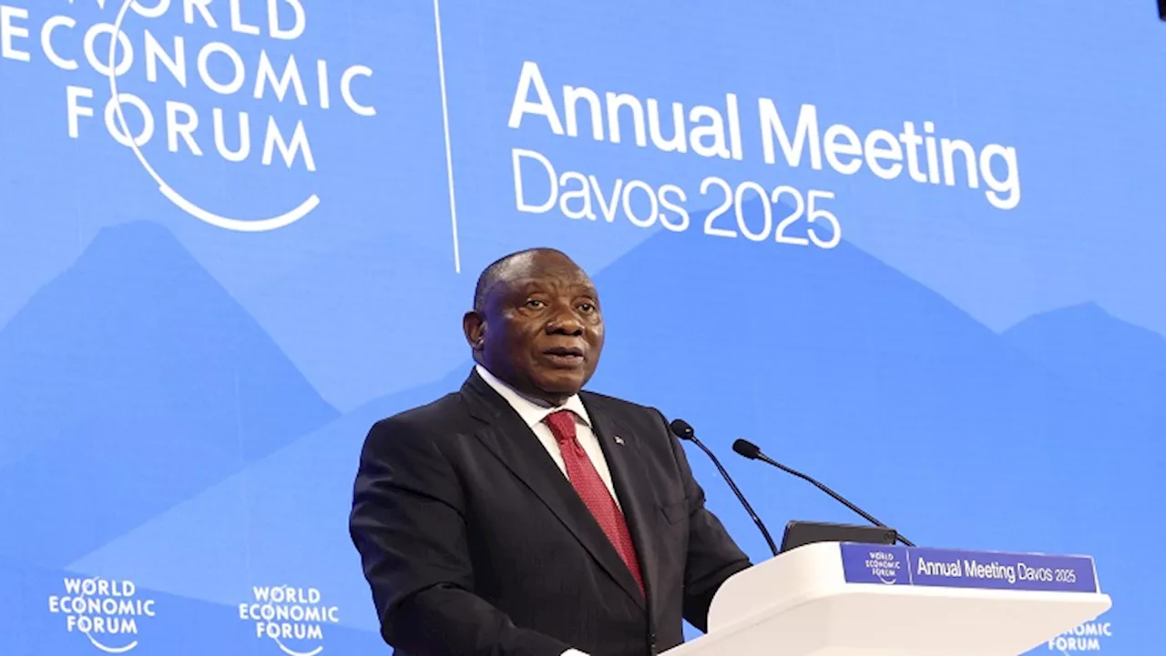 Ramaphosa Urges Global Cooperation to Tackle Economic Challenges