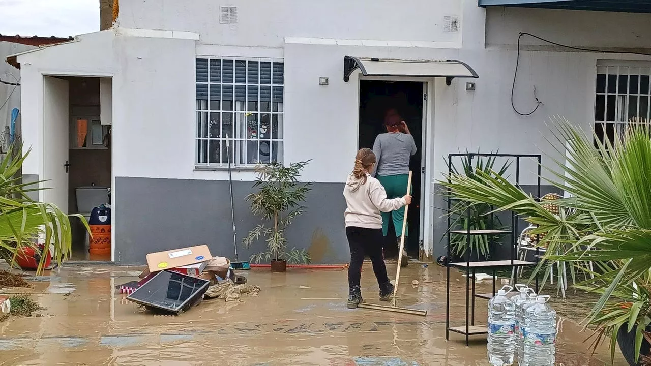 Huelva sufre las consecuencias de la borrasca Garoé