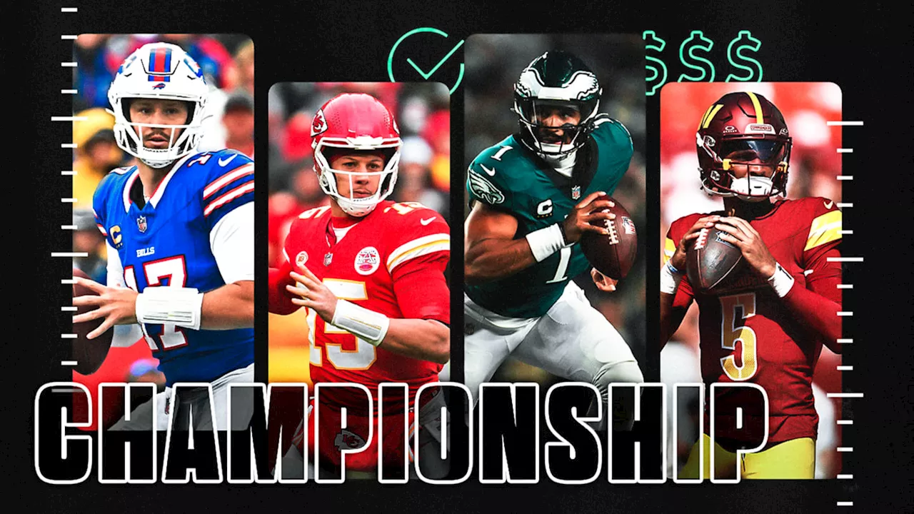 NFL Championship Round Bets: Eagles vs Commanders & Bills vs Chiefs