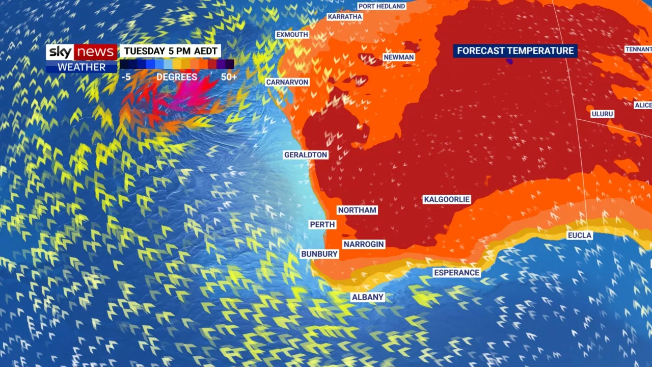 Australia Faces Devastating Heatwave: Record Temperatures Scorch Western Australia, Queensland to Follow