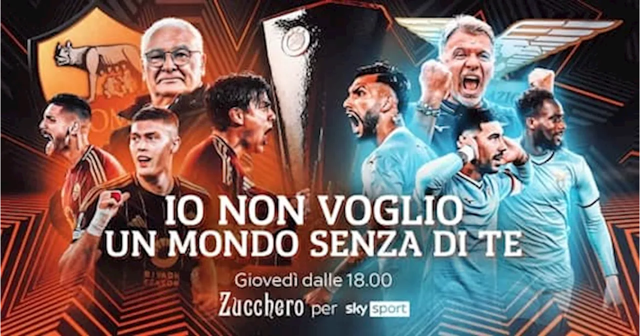 18 partite live su Sky: Roma-Az Alkmaar e Lazio-Real Sociedad