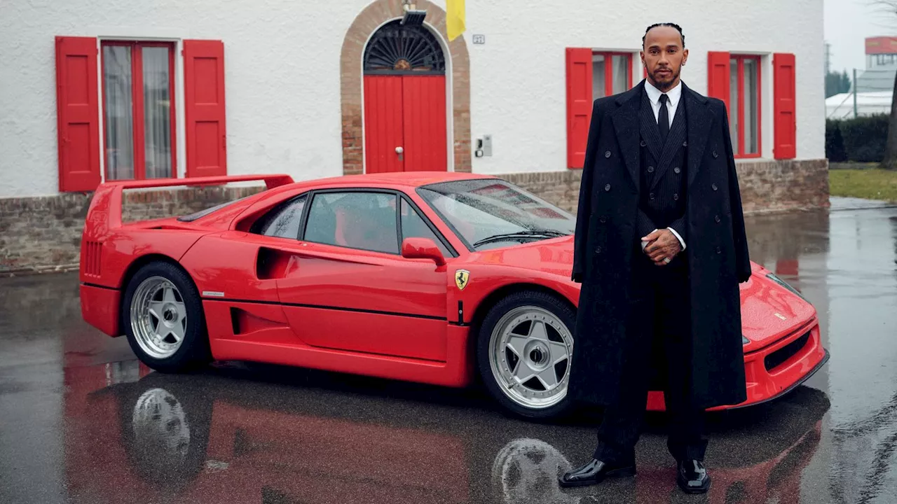 Lewis Hamilton Starts His Ferrari Journey