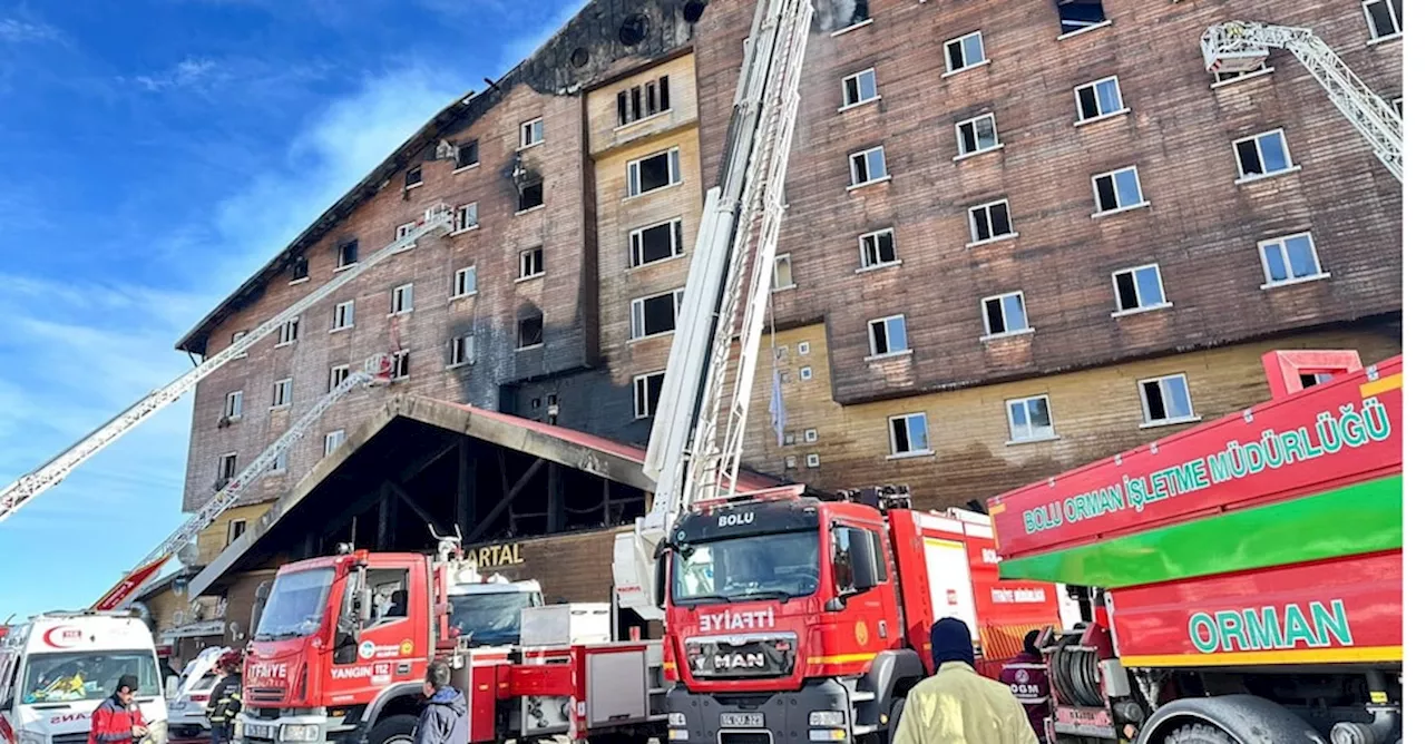 Incendio in albergo in Turchia: 66 morti e 51 feriti