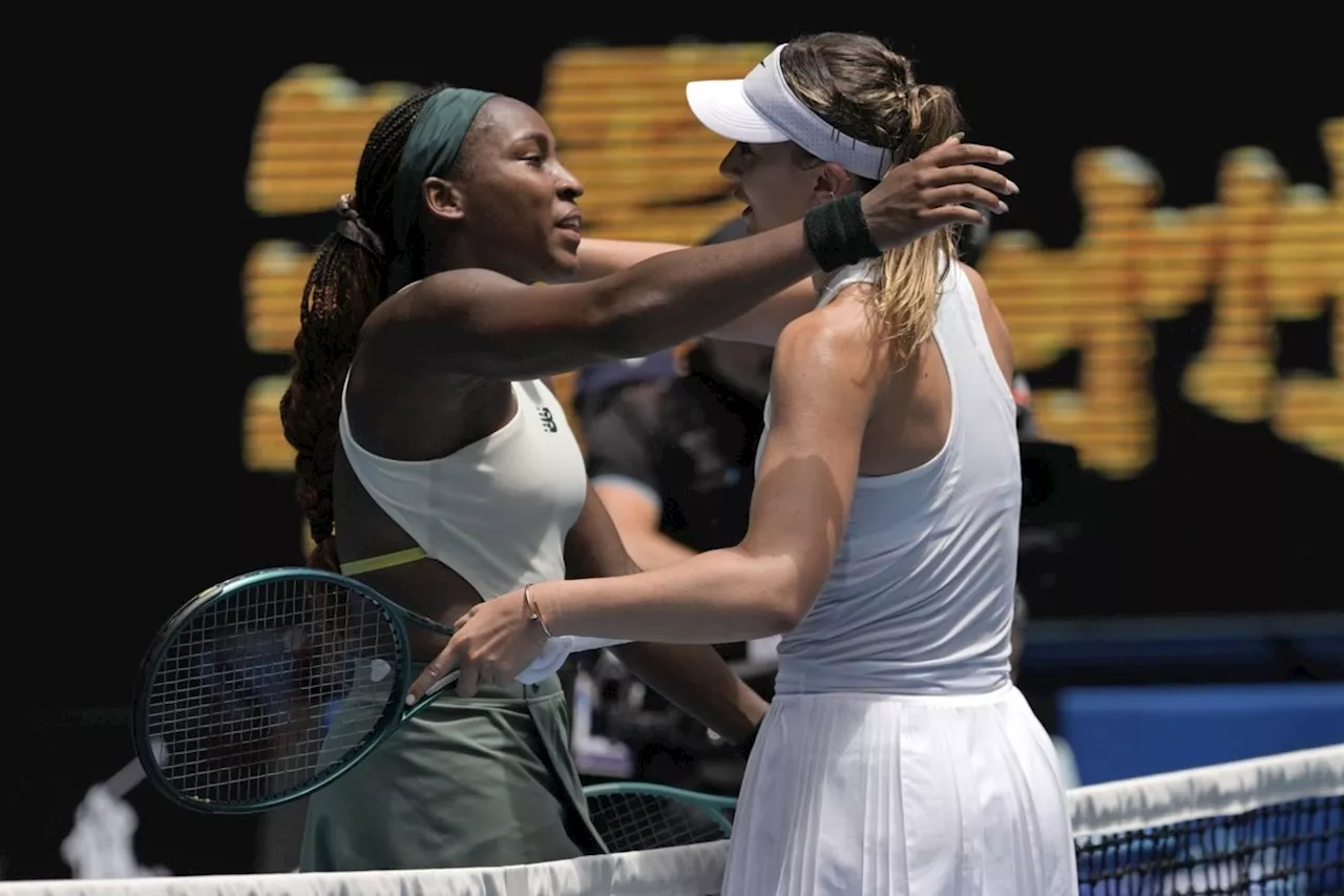 Coco Gauff loses to Paula Badosa in the Australian Open quarterfinals