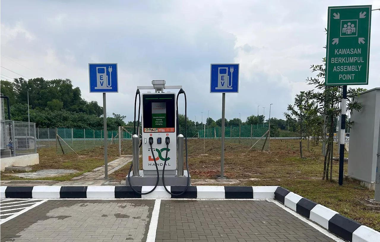 DC Handal deploys 240kW DC Charger at WCE SAE Toll Plaza