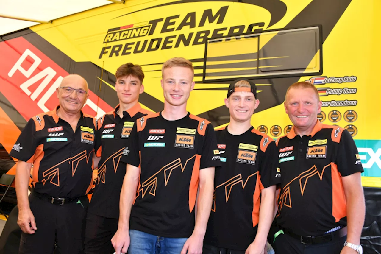 Eifrig: Team Freudenberg trotzt den KTM-Turbulenzen