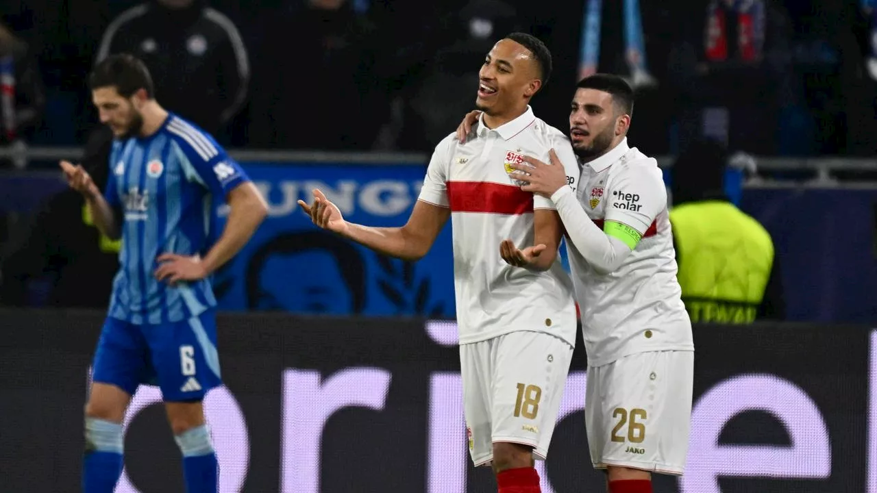 Champions League: VfB Stuttgart feiert Sieg in Bratislava