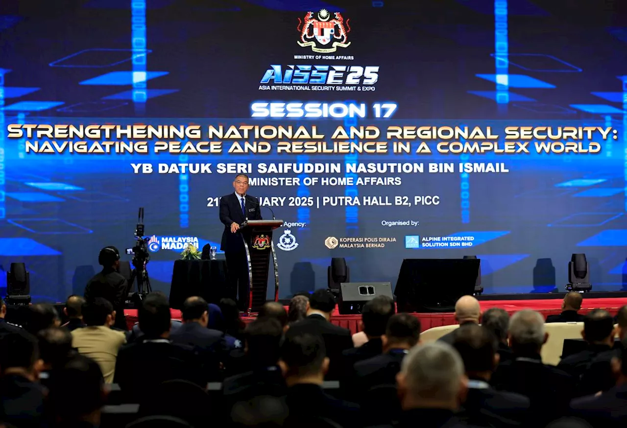 Cross-Intelligence Sharing Crucial for ASEAN Security, Says Home Minister