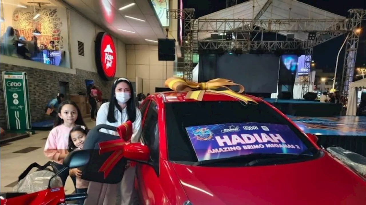 Nasabah Megamas Beruntung Menangkan Honda Brio dalam Amazing BRImo Megamas