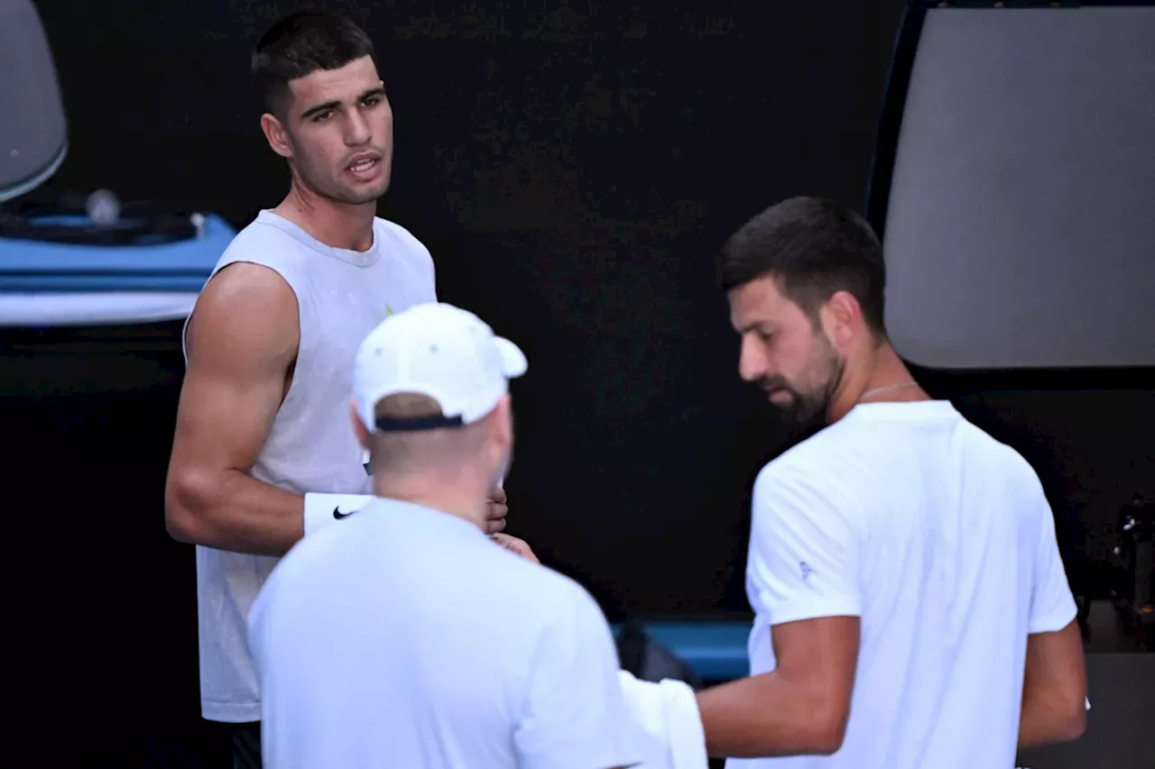 Alcaraz gegen Djokovic: Das erste große Männer-Match bei den Australian Open