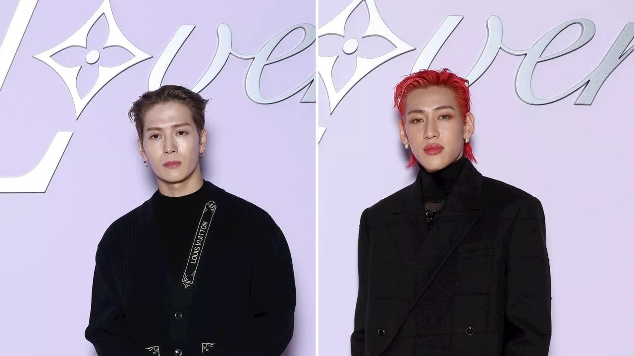 Jackson Wang and BamBam Slay Paris Fashion Week in All-Black Looks