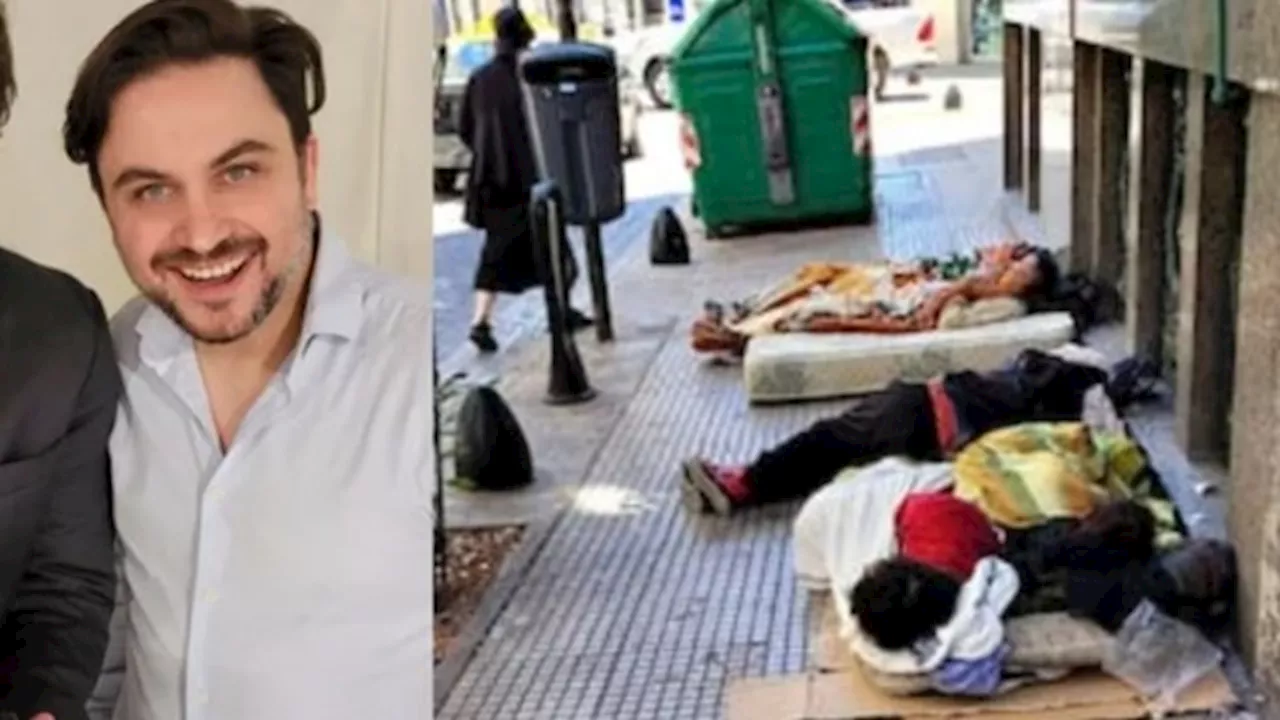 'No es para dormir': Ramiro Marra pidió 'levantar' a las personas en situación de calle