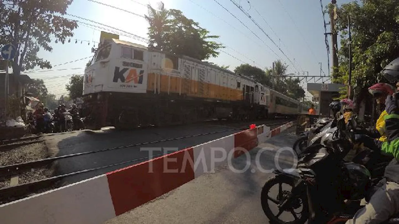 Perlintasan Sebidang Kereta Api di Bantul Ditutup Permanen