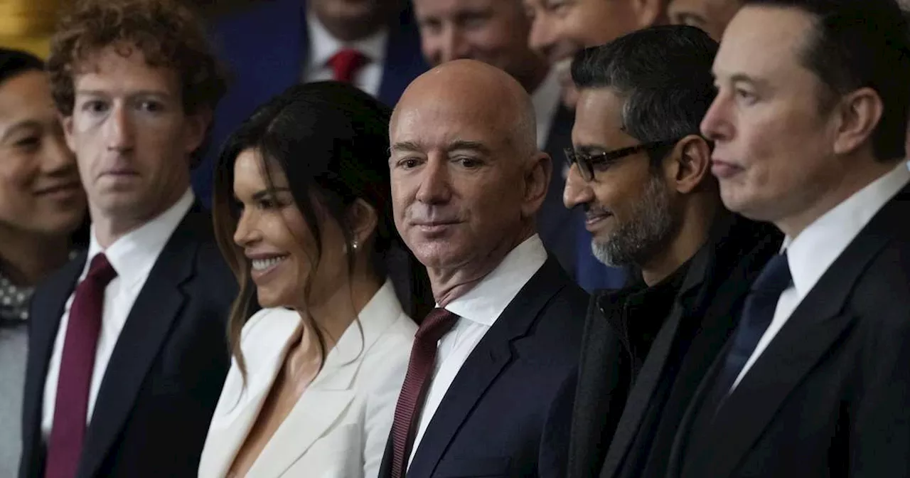 Bilionários Musk, Bezos e Zuckerberg Presença na Posse de Trump em 2025