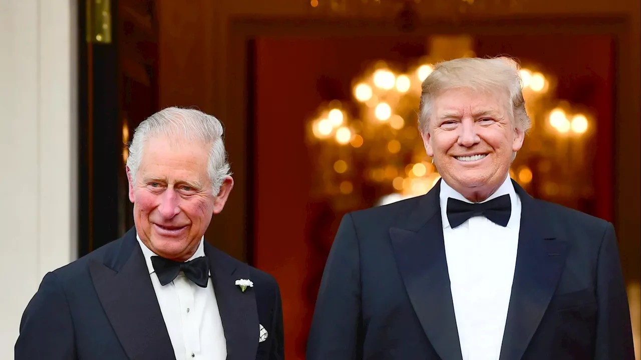 King Charles sends Trump ‘personal congratulations’ on his inauguration and praises special relationship be...