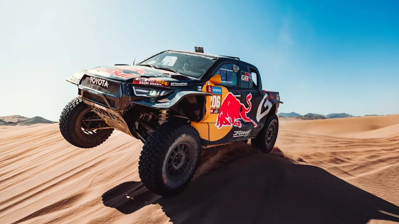 It’s a 1-2 finish for the Toyota Hilux at Dakar 2025