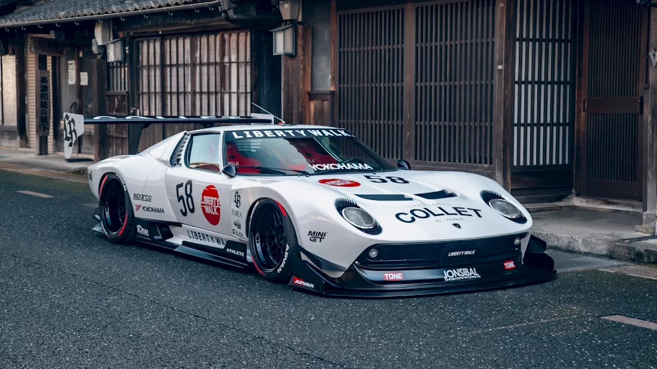 Liberty Walk's LB-silhouette WORKS Lamborghini Miura: A Controversial Masterpiece