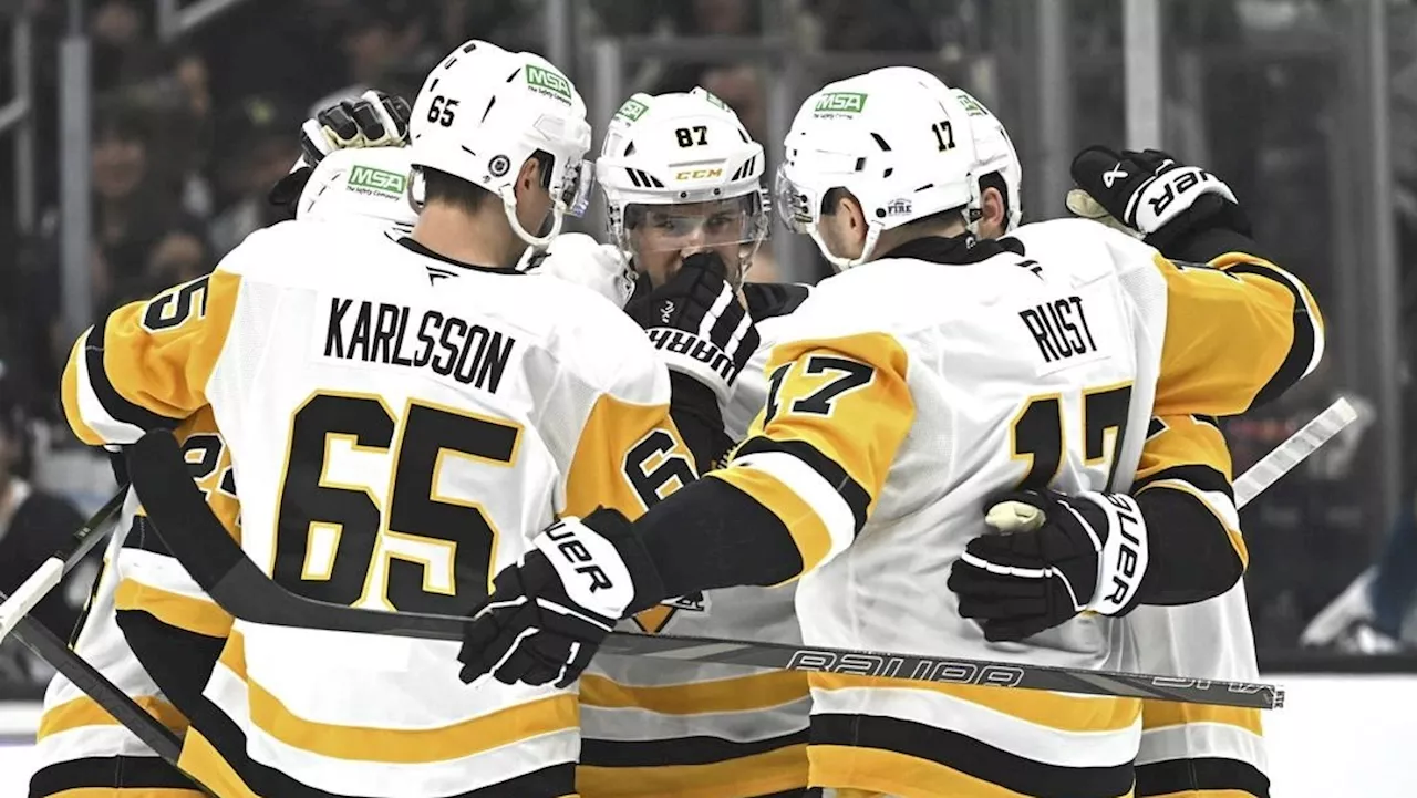 Crosby, Malkin Lead Penguins to Victory Over Kings