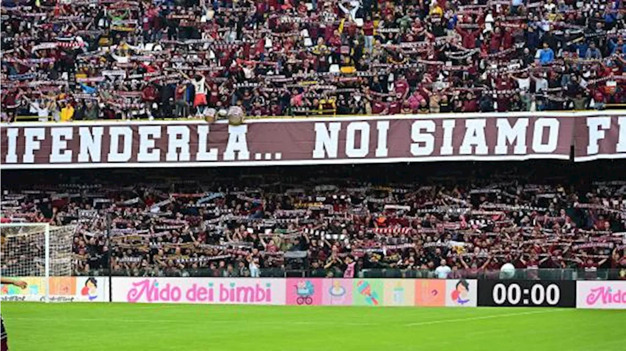 Salernitana, i tifosi non ci stanno: ricorso d'urgenza contro il divieto di trasferta a Pisa