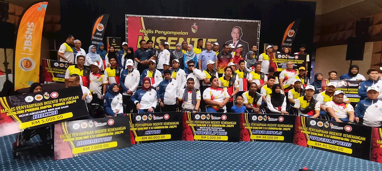 41 atlet Para Sukma Negeri Sembilan terima insentif