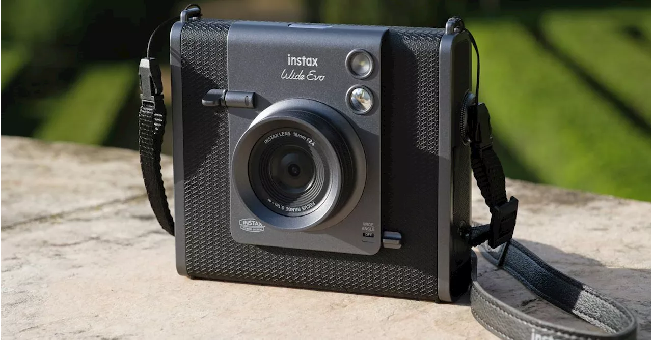 Fujifilm's New Instax Wide Evo Hybrid Camera Combines Instant Printing with Smartphone Connectivity