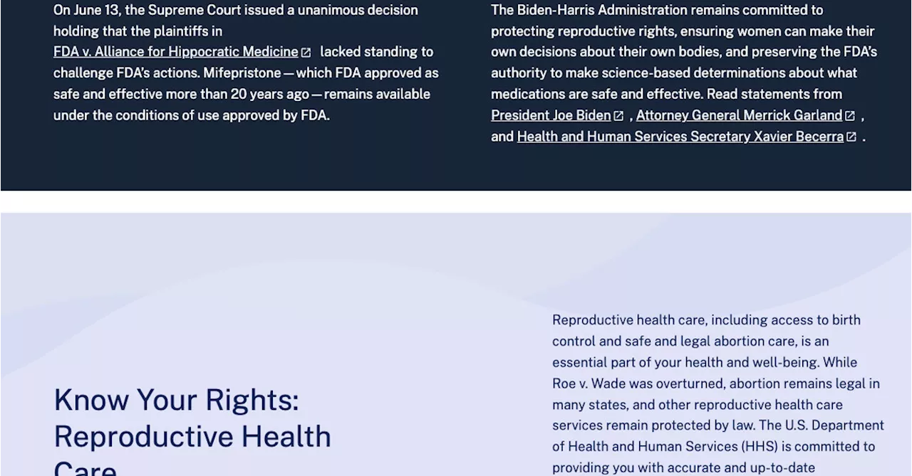 Reproductive Rights Website Goes Down After Trump Inauguration