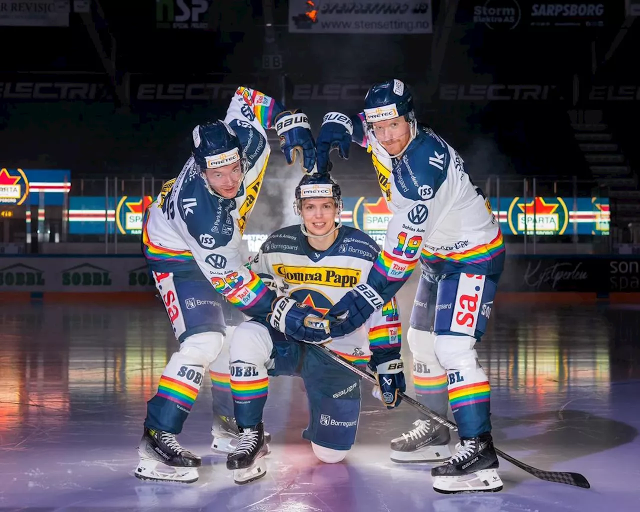 Elitehockey fortsetter Pride-engasjementet: «Målet er å åpne alle deler av ishockeyen»