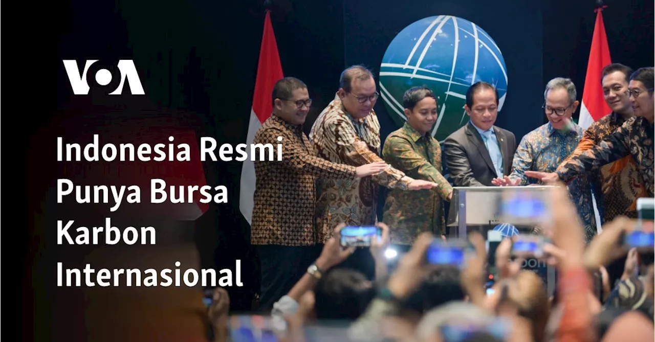 Indonesia Resmi Punya Bursa Karbon Internasional