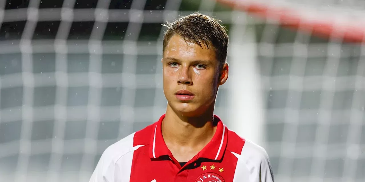 Sean Steur kiest voor Ajax en wint met Jong Ajax van Jong PSV