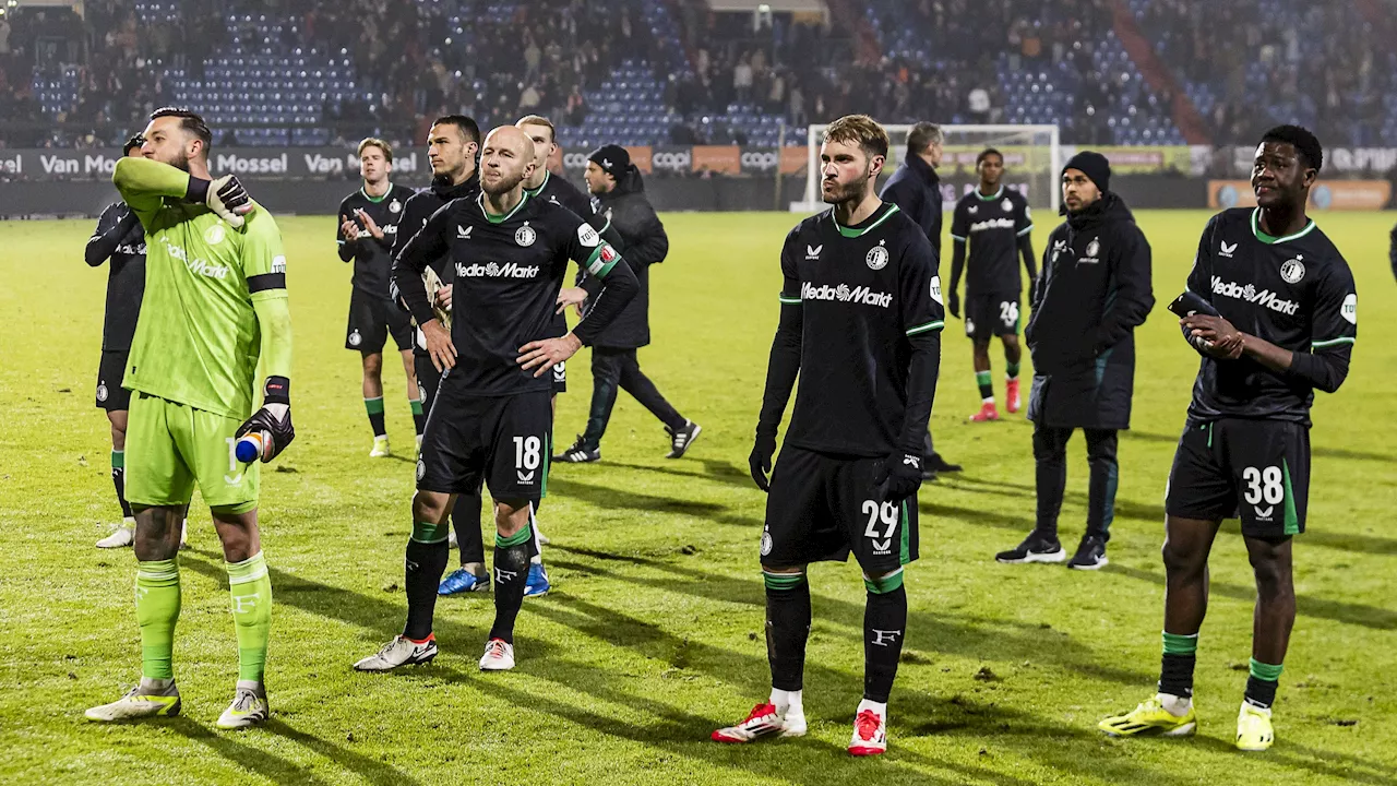 Feyenoord hoort heel slecht nieuws een week voor cruciaal Champions League-duel met Lille