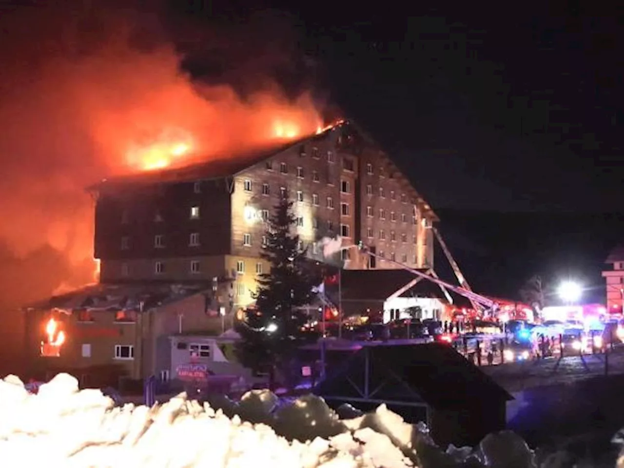 Großbrand im Skihotel in der Türkei forderte mindestens 66 Todesopfer