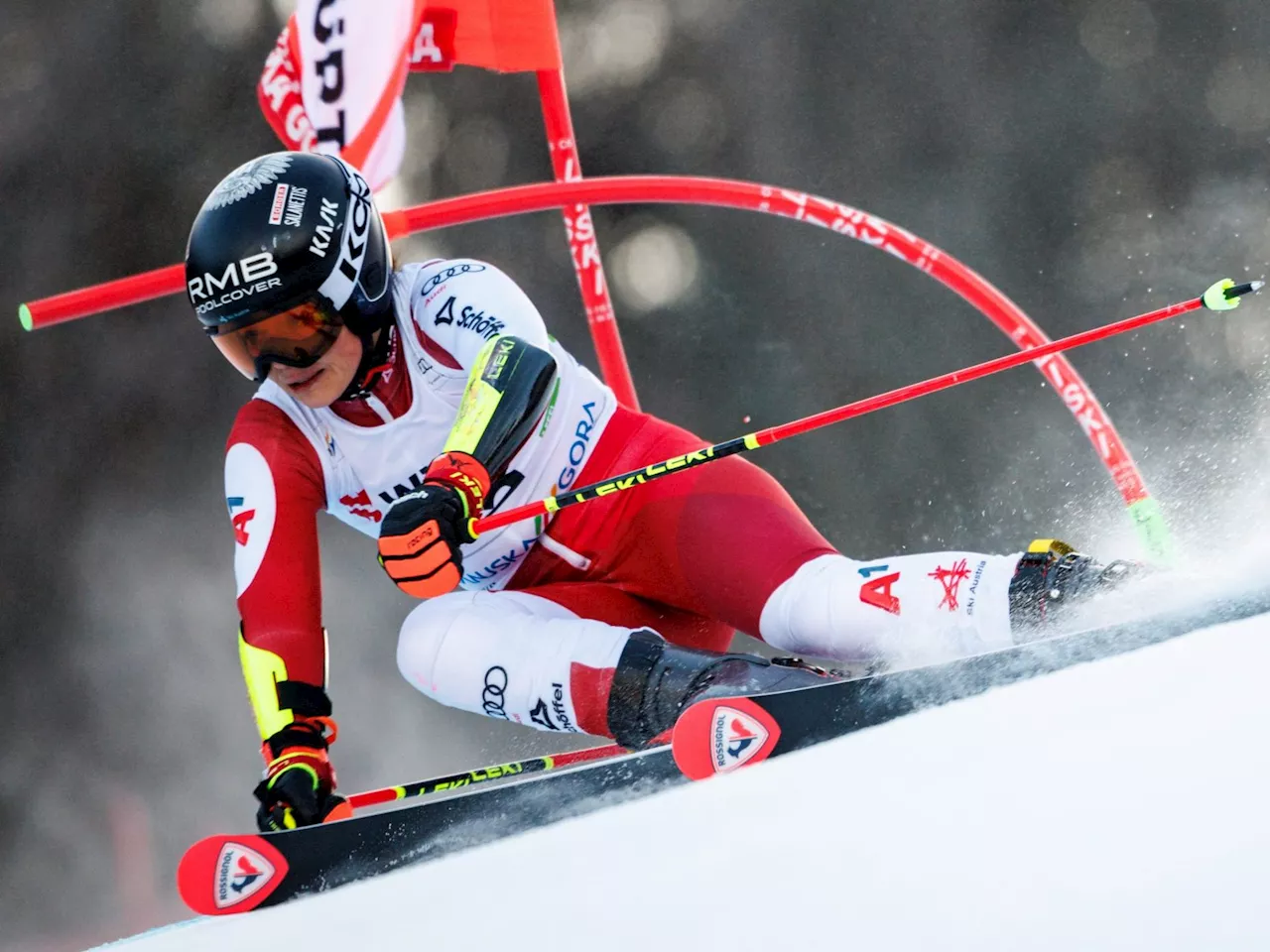 Riesentorlauf WM-Generalprobe am Kronplatz