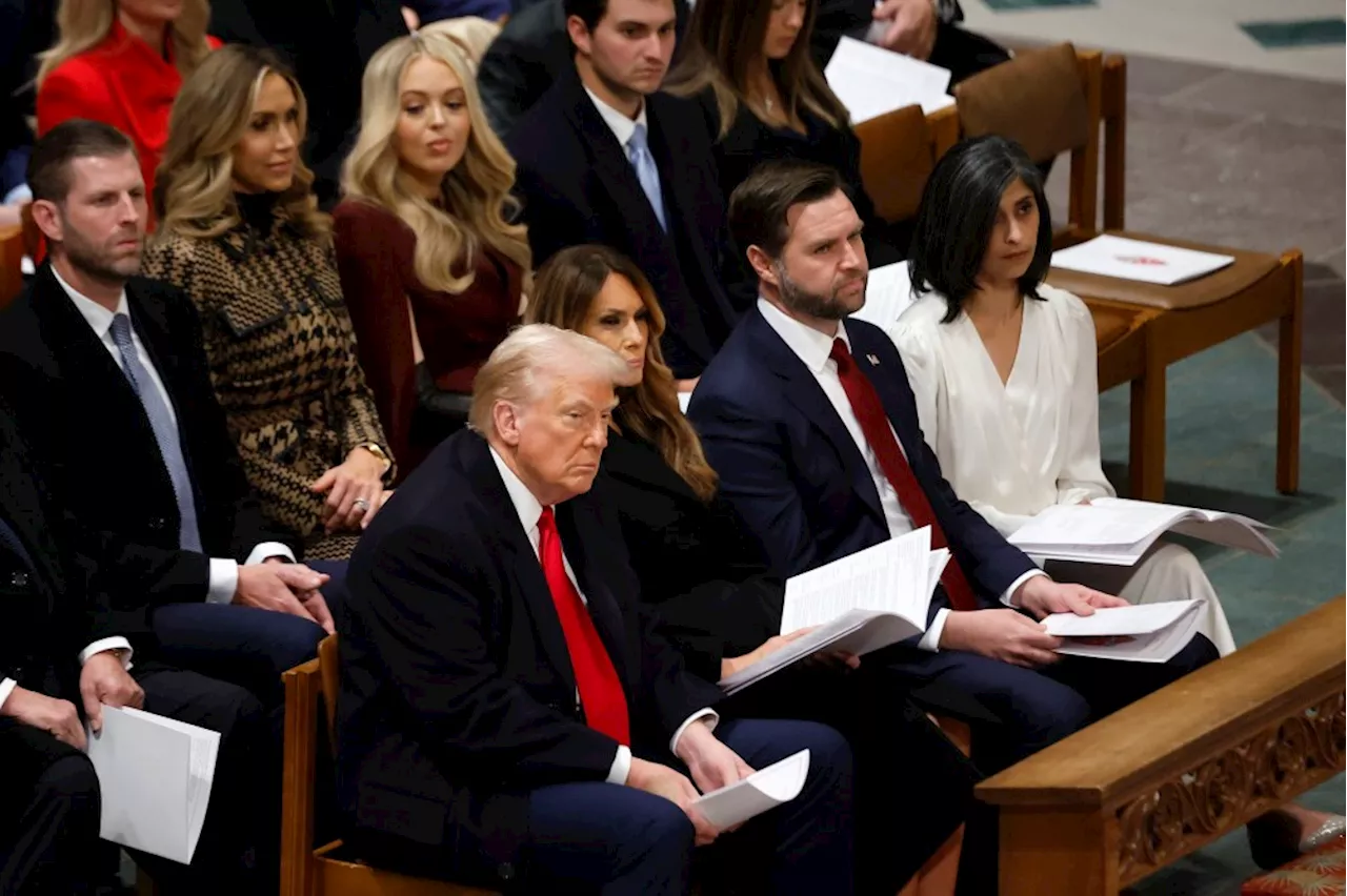 Melania Trump and Usha Vance Attend National Prayer Service in Conservative Styles