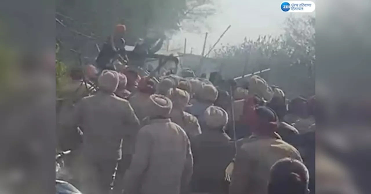 Bathinda Clash News: Bathinda Village witnesses clash between police and farmers over land acquisition