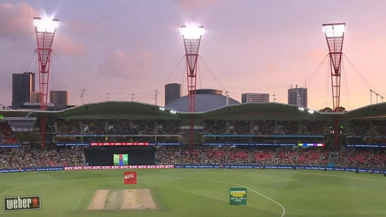 Lightning Delay Halts Big Bash League Knockout Final
