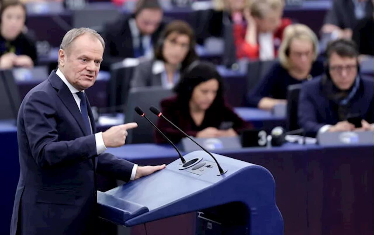 Tusk: 'Il futuro europeo è nostro, non della Cina o degli Usa'