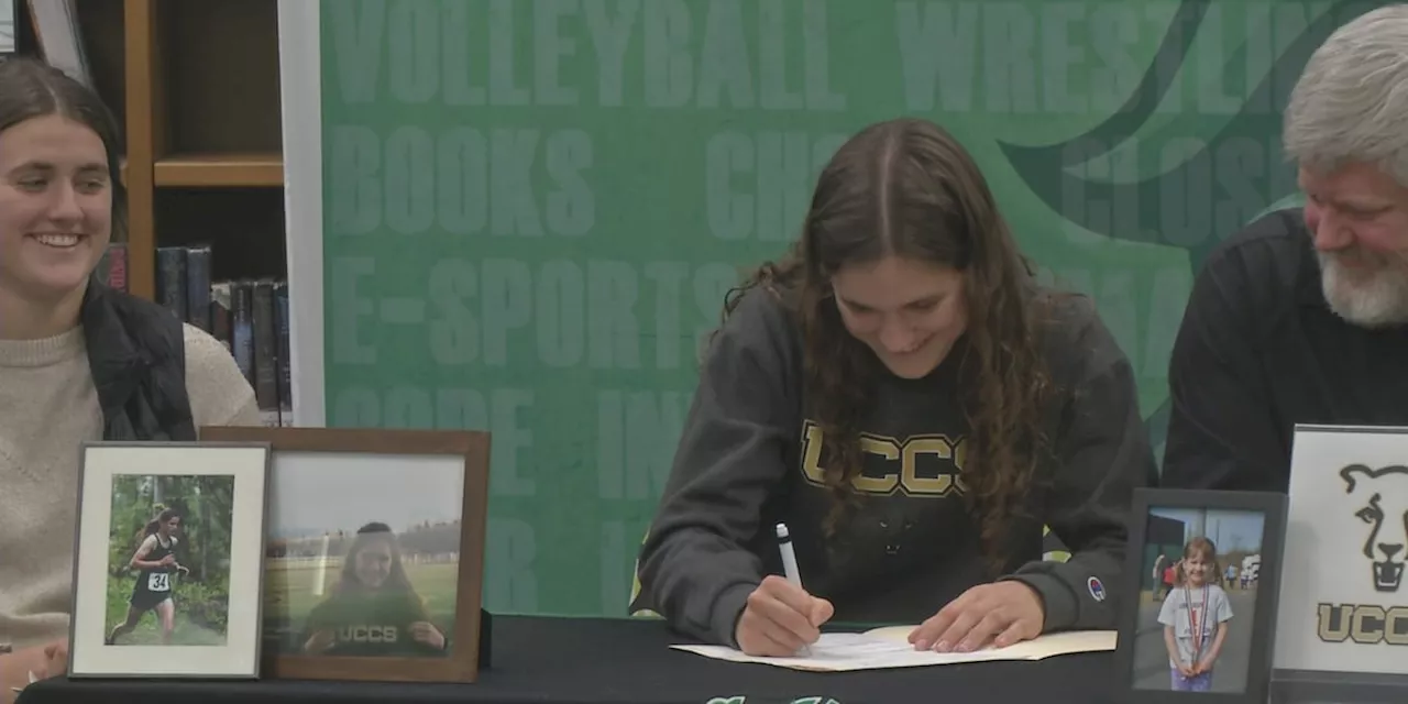 Colony's Ella Hopkins Signs with University of Colorado Springs