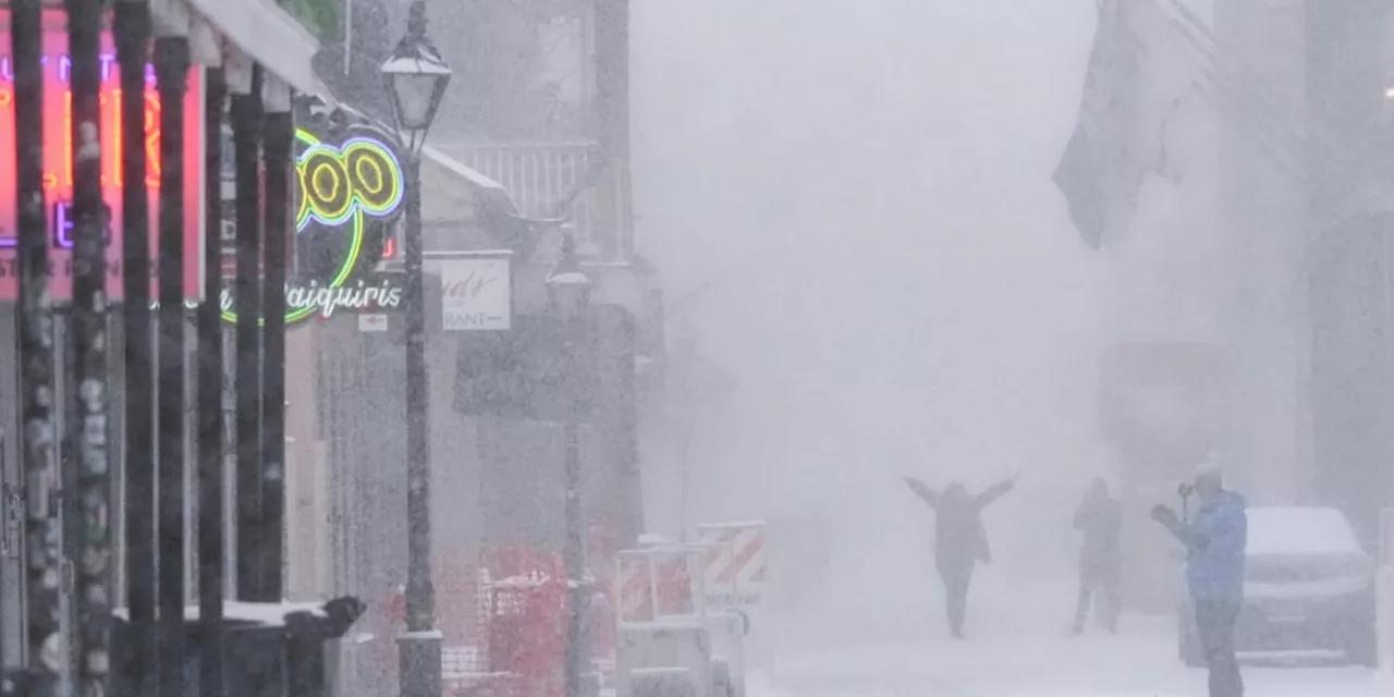 Southeast US Sees Uncommon Snowfalls While Alaska Experiences Low Snowpack