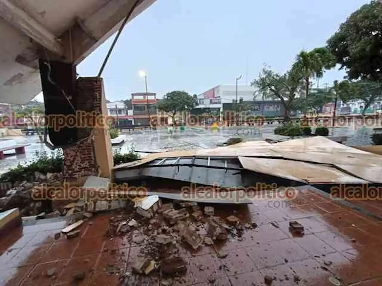 Intenso Frente Frío Deja Daños en Coatzacoalcos