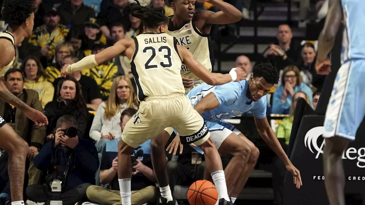 Hildreth scores 20 to help Wake Forest beat UNC 67-66, win 6th in a row