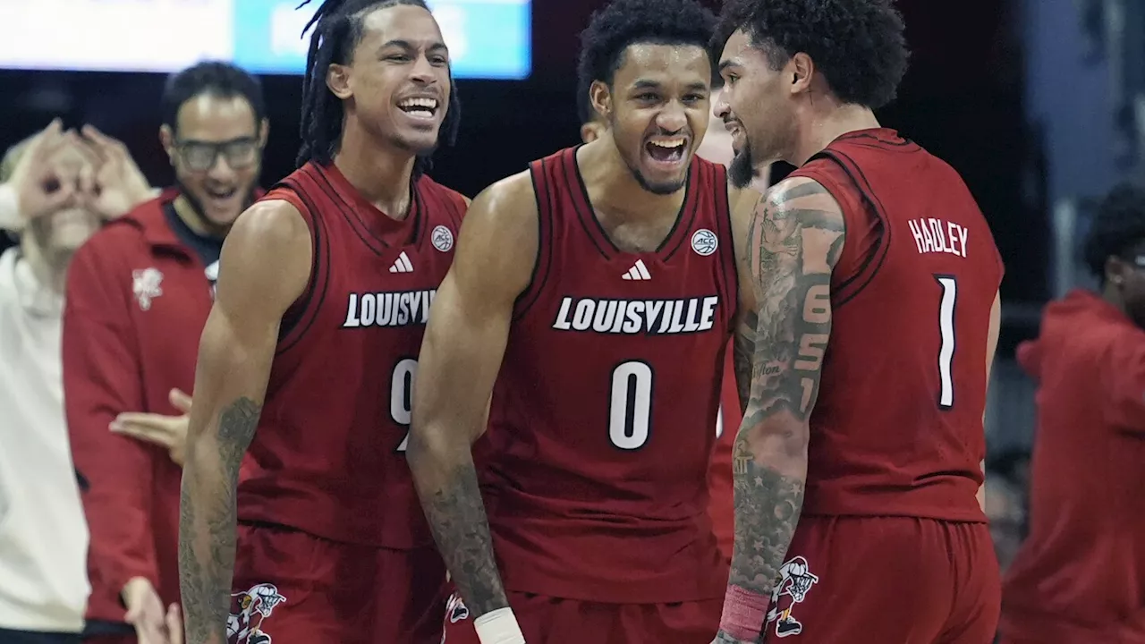 No. 25 Louisville overwhelms SMU 98-73 in first game in 4 years as a ranked team