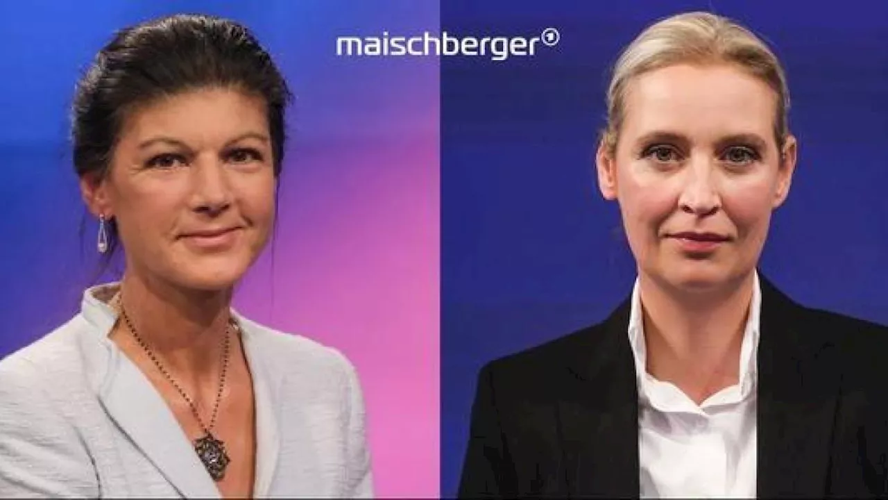 Maischberger kehrt zurück: Wagenknecht, Weidel und weitere Gäste diskutieren aktuelle Themen